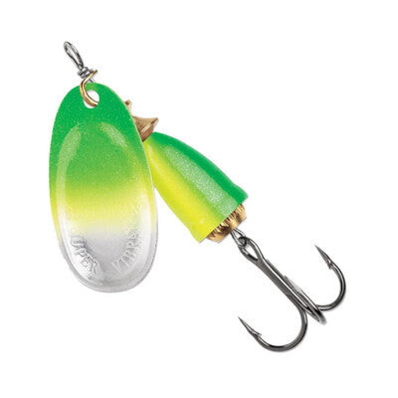 blue vibey fishing lures Blue Fox Classic Vibrax Northern Lights Series-Green Chartreuse