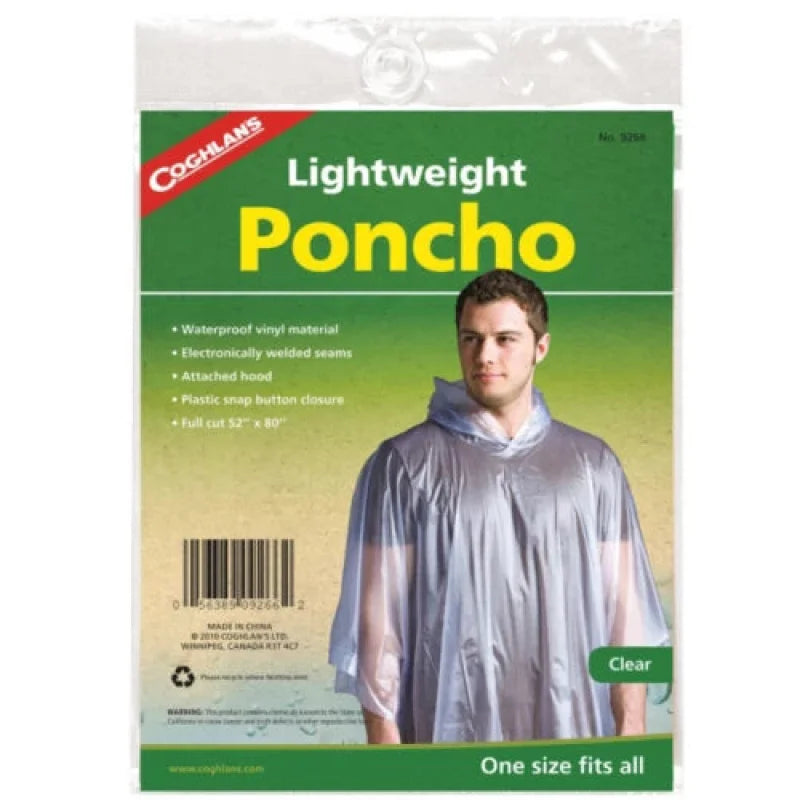 Coghlan's Lightweight Poncho - Willapa Marine & Outdoor
