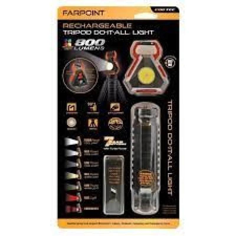 FARPOINT ~ Rechargeable Tripod Do-It-All Light - Willapa Marine & Outdoor