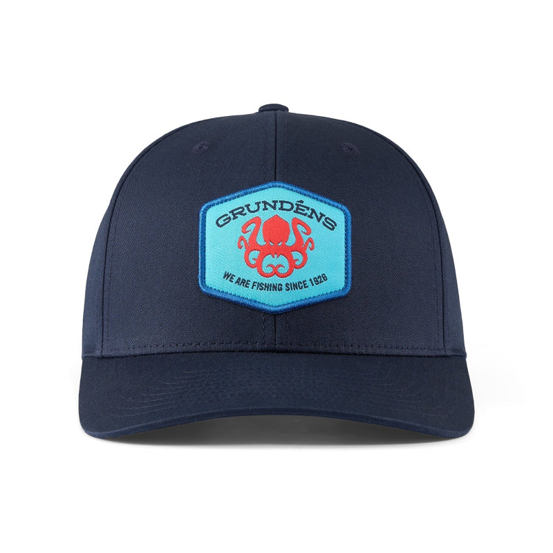 Grundéns Kraken Trucker Hat 312 - Navy | We Are Fishing