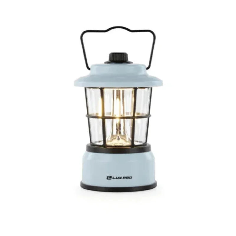 LUXPRO LP1535 Warm and Bright White Retro LED Lantern-Willapa Outdoor
