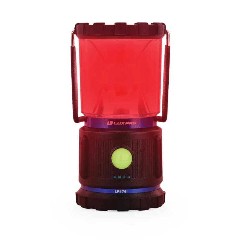 LUXPRO LP476 LED Lantern w/Red-Willapa Outdoor