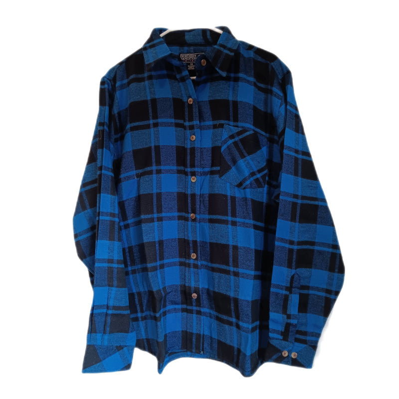 NE Limited Women's Flannel Shirt Plus Size - Willapa Outdoor