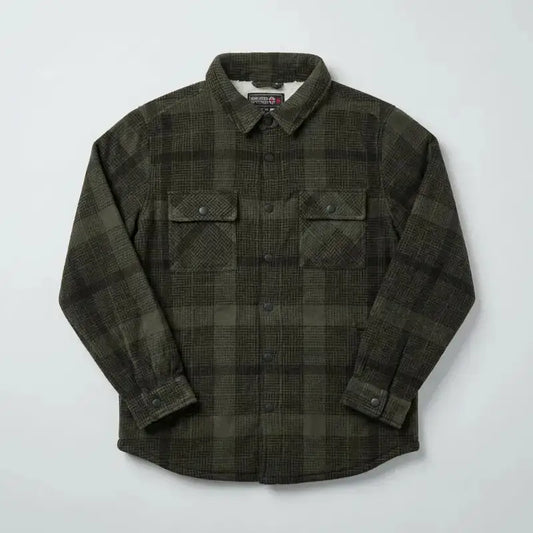 Northern Expedition Men's "Voyager" Sherpa Lined Jacket in Green-Willapa Outdoor