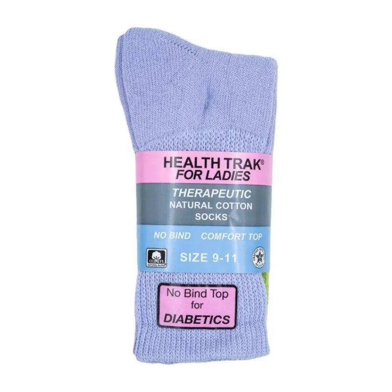 Railroad Women's Therapeutic Crew Sock 3 Pair - Pastel - Willapa Marine & Outdoor