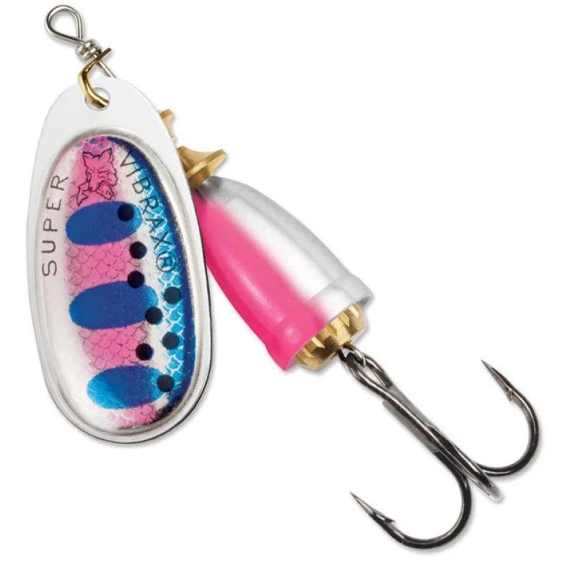 Blue Fox Painted Blade Vibrax Spinner - Rainbow Trout - Willapa Marine & Outdoor