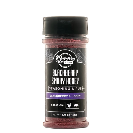 Rainier Foods Blackberry Smoky Honey Seasoning & Rub - Willapa Marine & Outdoor