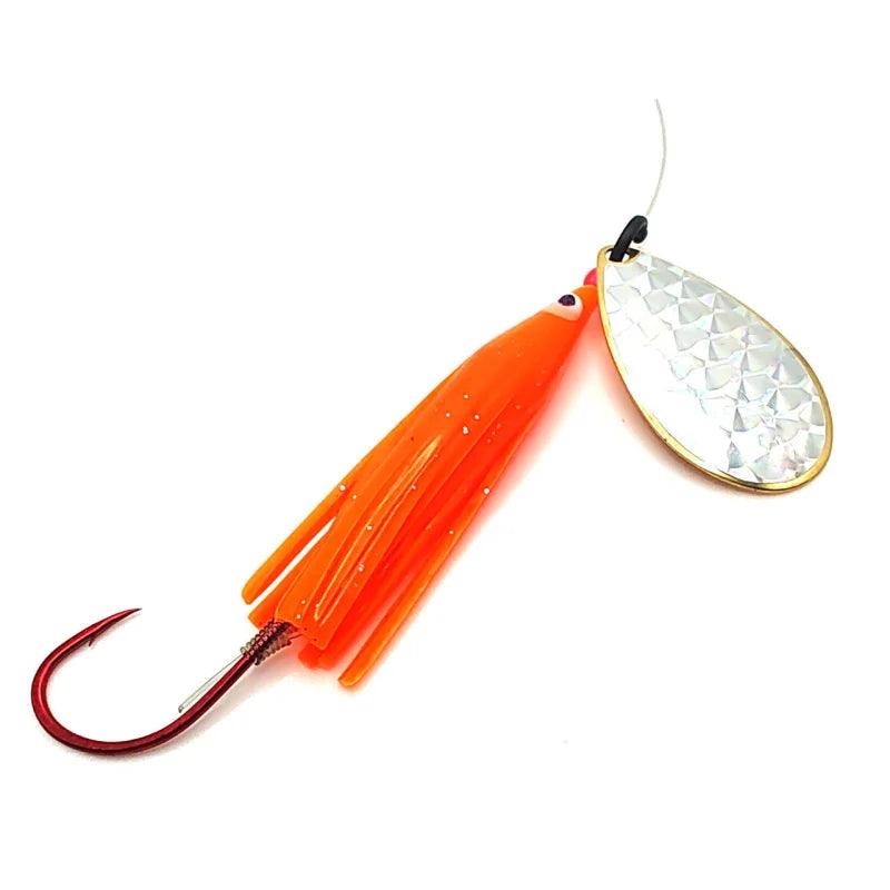 Wicked Lures King Killer ~ Orange/Silver - Willapa Marine & Outdoor
