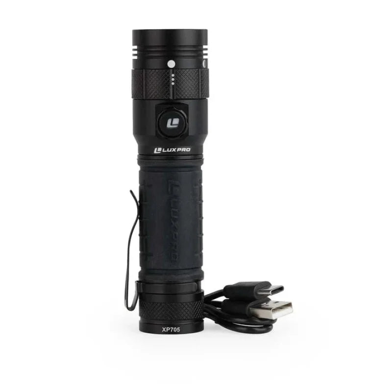 LUXPRO XP705 PRO SERIES 1200 POWER PLUS RED FLASHLIGHT-Willapa Outdoor