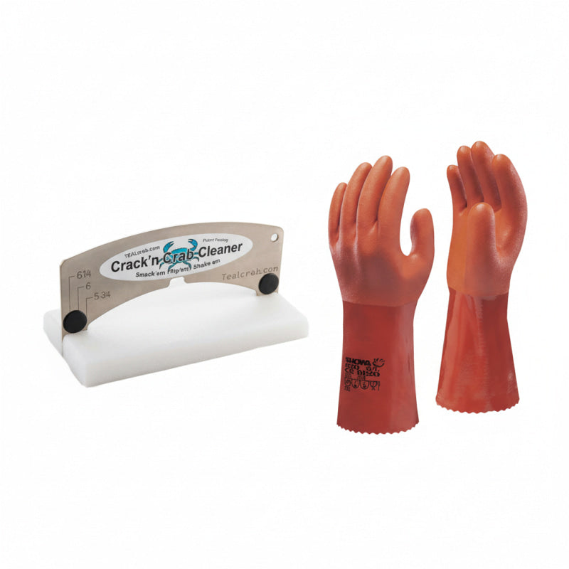 Crab Cracker and Gloves Bundle-Willapa Outdoor