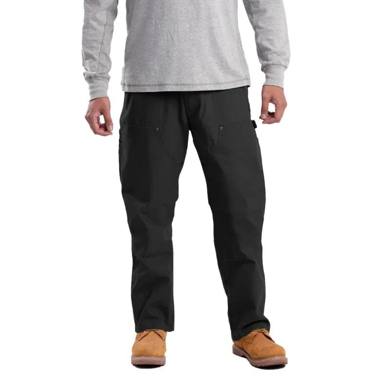 Berne Highland Double Front Duck Pant - Black - Willapa Marine & Outdoor