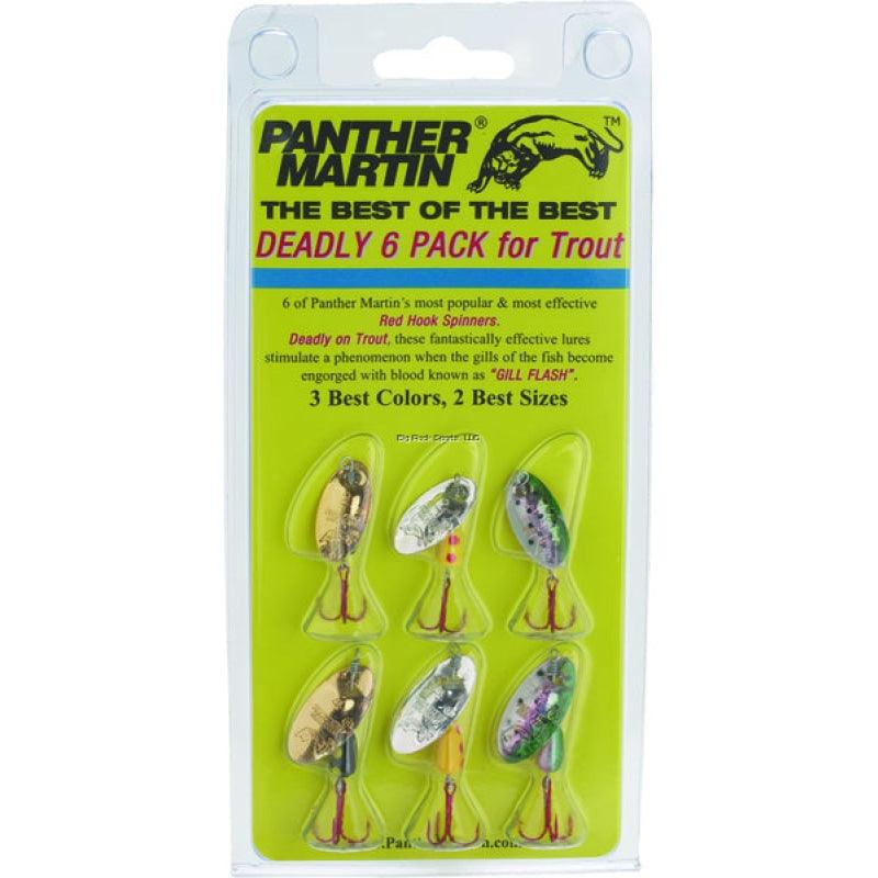 Panther Martin Inline Spinner - #6 - Brook Trout - TackleDirect