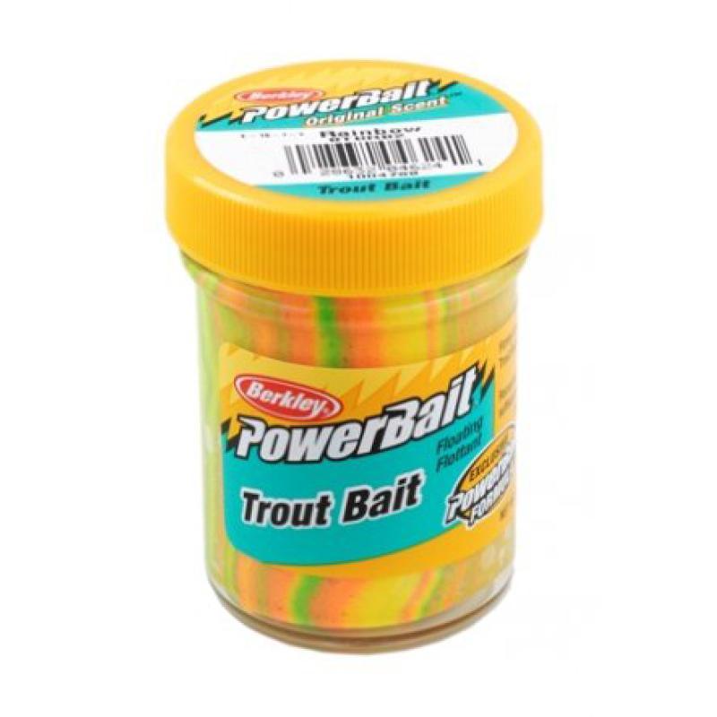 Berkley PowerBait Trout Bait - Natural Glitter Rainbow Formula With Garlic Scent