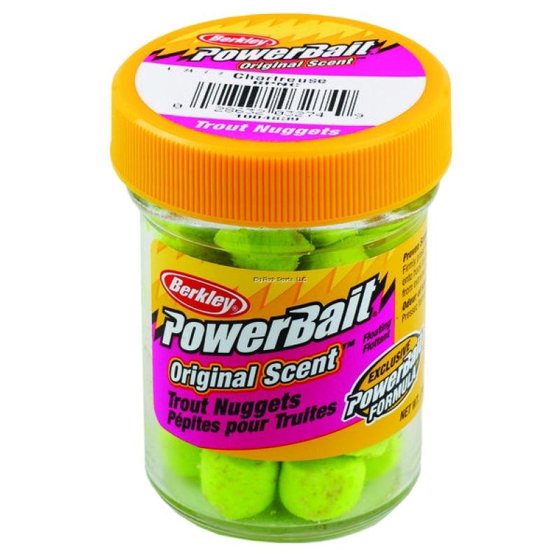 Berkley PowerBait Trout Nuggets - Chartreuse - Willapa Marine & Outdoor