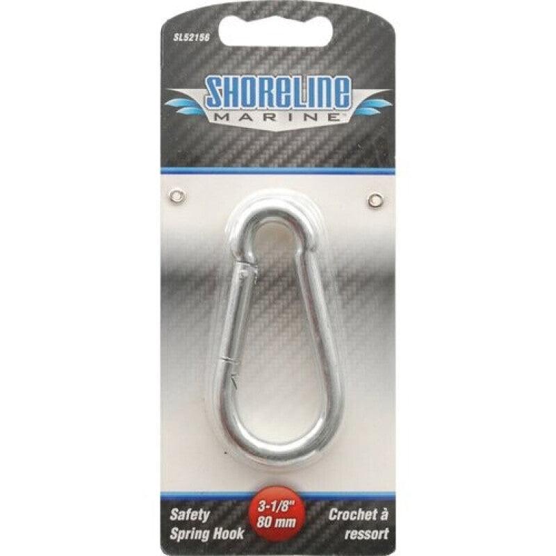 Shoreline Marine Safety Spring Hook - 3-1/8 in. - Willapa Marine & Outdoor