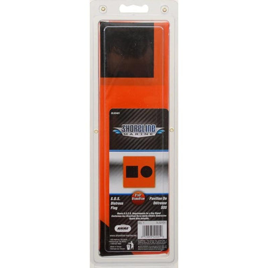 Shoreline Marine S.O.S. Distress Flag - Willapa Marine & Outdoor