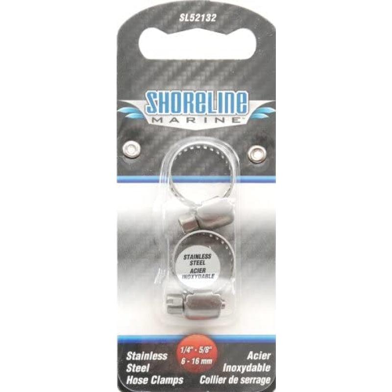 Shoreline Marine Universal Hose Clamps -1/4-5/8 in. - Willapa Marine & Outdoor