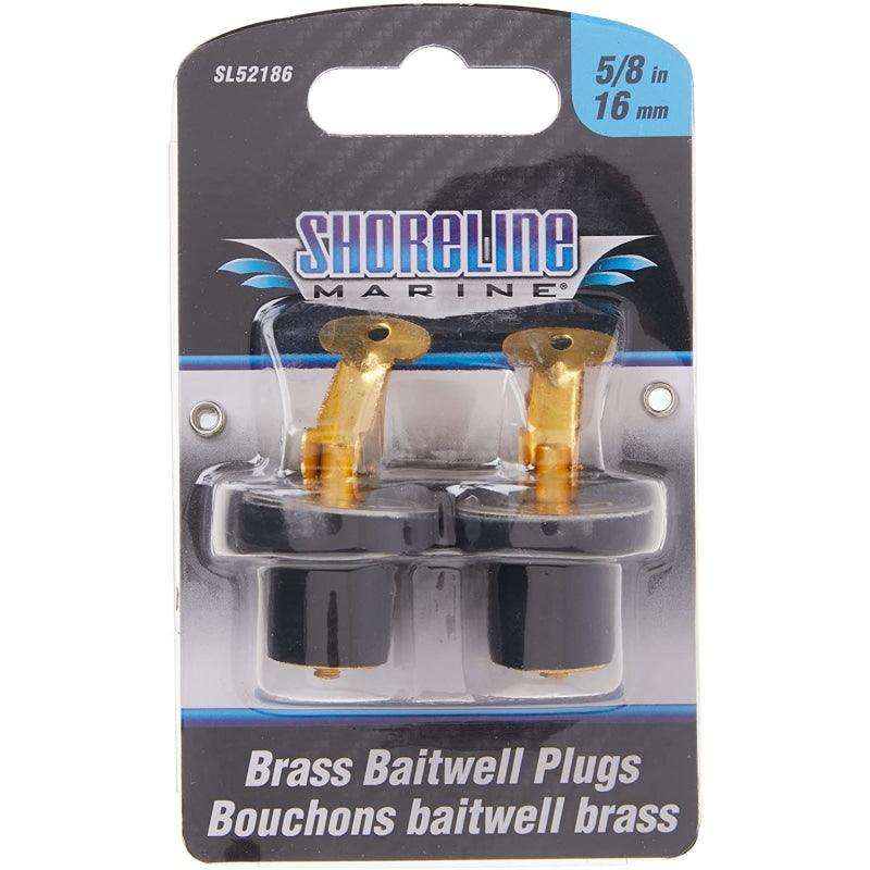 Shoreline Marine Brass Baitwell Plug - 5/8 in. - Willapa Marine & Outdoor