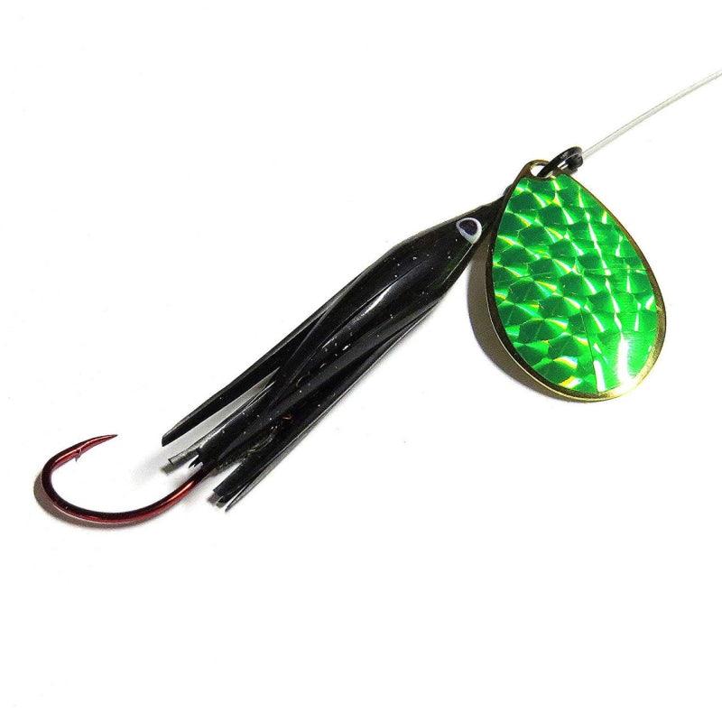 Wicked Lures King Killer - Black/Green - Willapa Marine & Outdoor