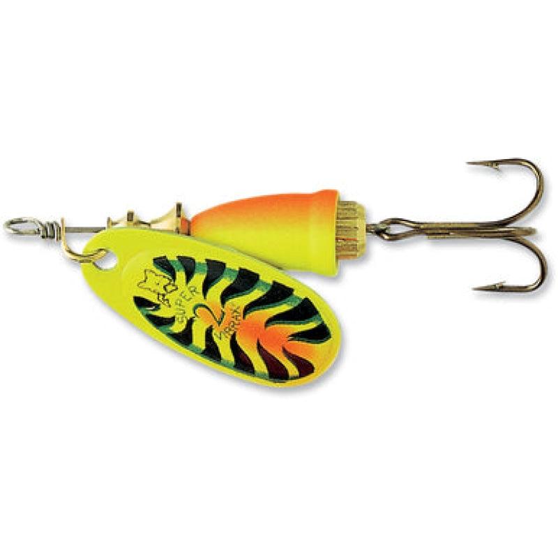 fire fox fish lure Blue Super Vibrax Classic Spinner - 7/64 oz FIRE FOX SPINNER LURE 12G