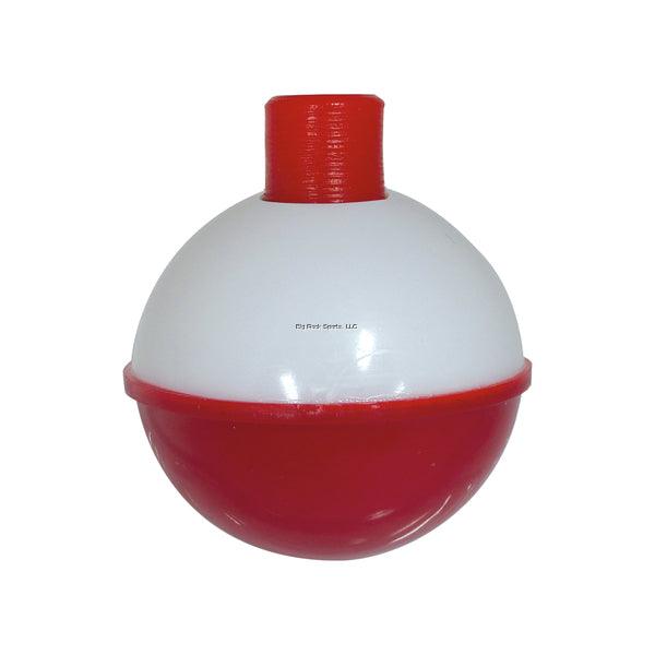Pucci Snap-On Round Float - Red/White -Willapa Outdoor – Willapa