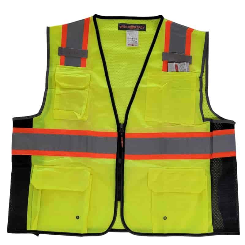 Work Ready HIVIS Surveyor Vest - Willapa Marine & Outdoor