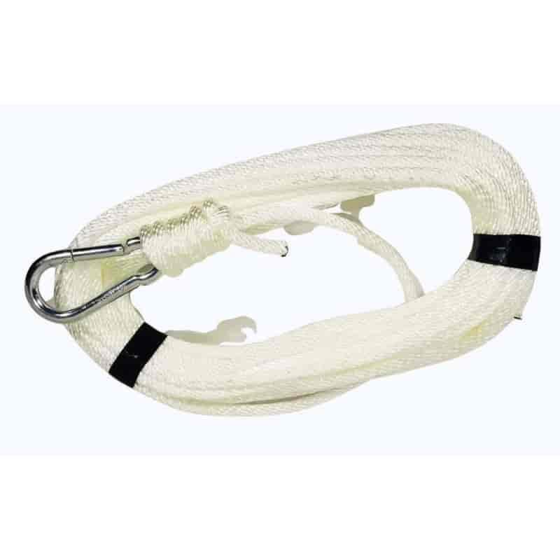 Willapa Marine Anchor Line with Spring Hook - Solid Braid - Willapa Marine & Outdoor