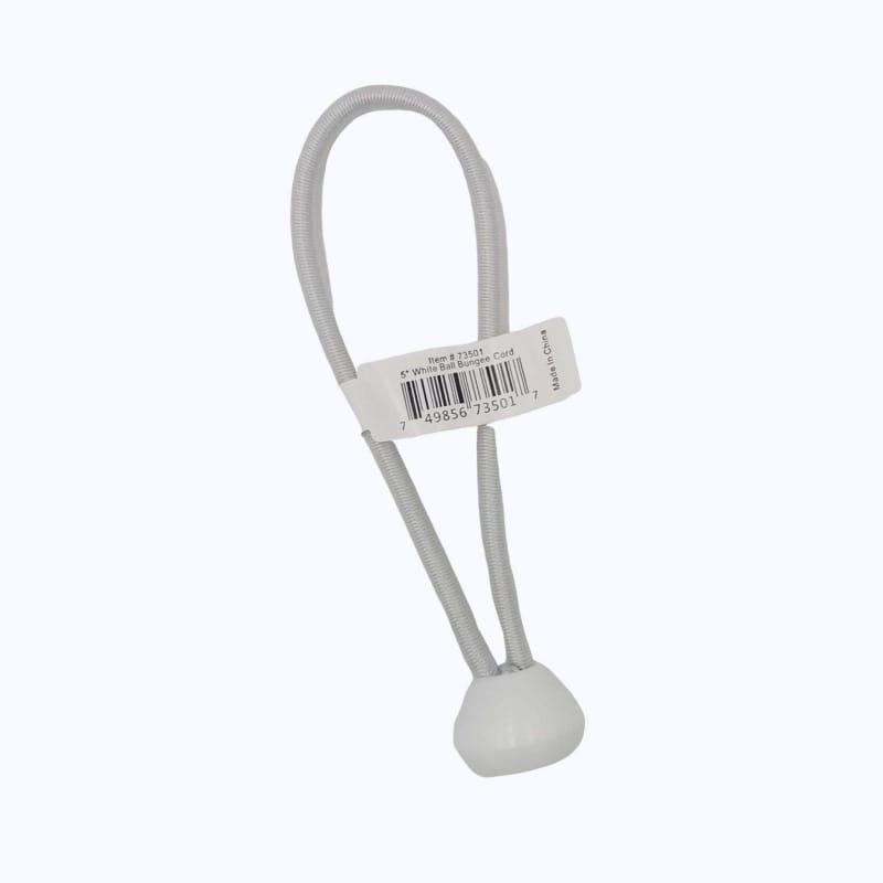Ball Bungee Cords -5" Size - White - Willapa Marine & Outdoor