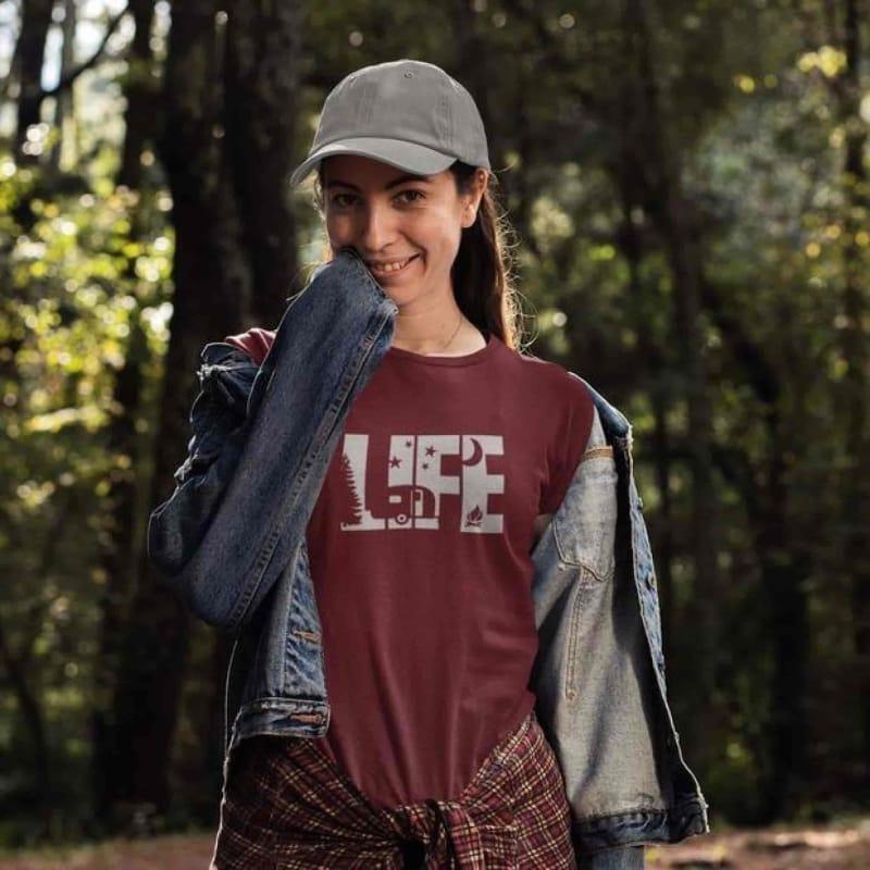Camping Life T-Shirt - Willapa Marine & Outdoor