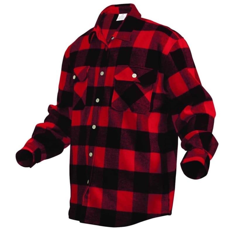 Hickory Shirt Co. Buffalo Plaid Brawny Shirt - Willapa Marine & Outdoor