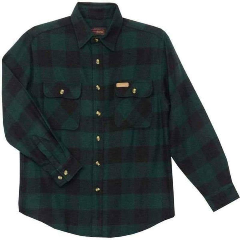 Hickory Shirt Co. Buffalo Plaid Brawny Shirt - Willapa Marine & Outdoor