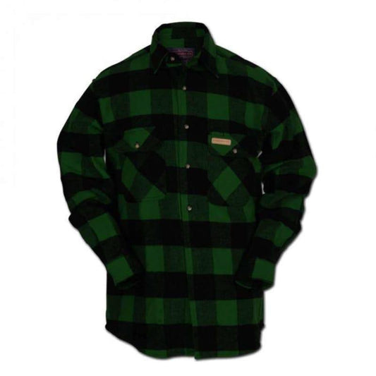 Hickory Shirt Co. Buffalo Plaid Lined Shirt Jacket Button - Willapa Marine & Outdoor