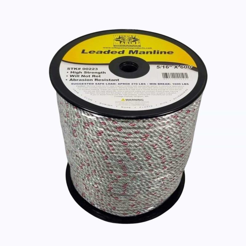 WIllapa Mairne Lead Line Spool- 5/16" - Willapa Marine & Outdoor
