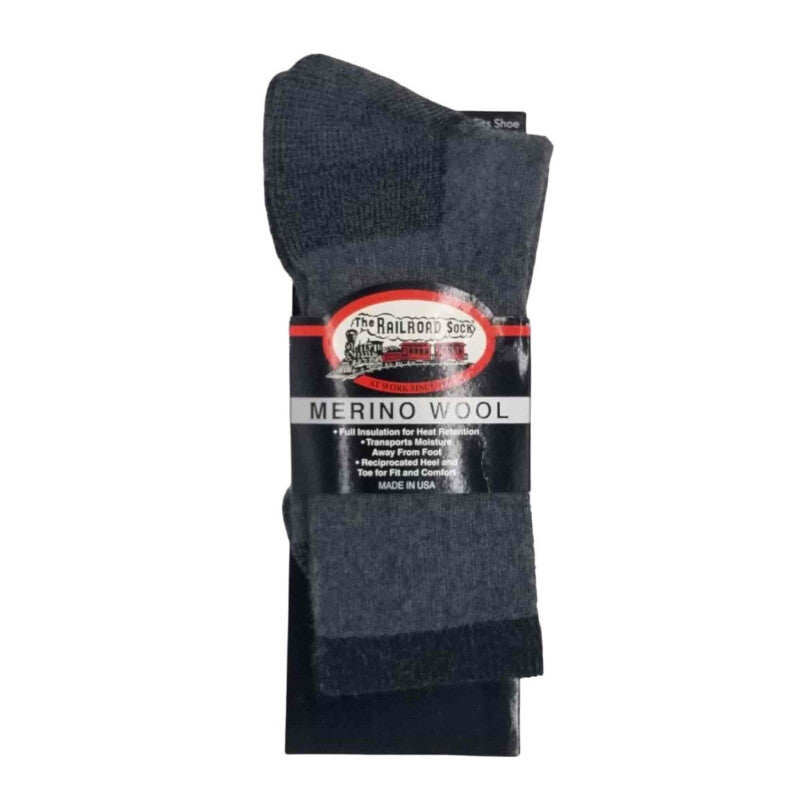 Railroad Wool Boot Crew Sock - Willapa Marine & Outdoor