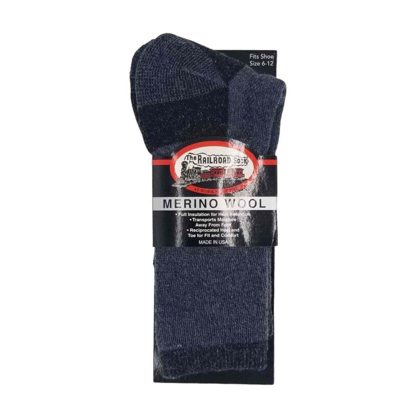 Railroad Wool Boot Crew Sock - Willapa Marine & Outdoor