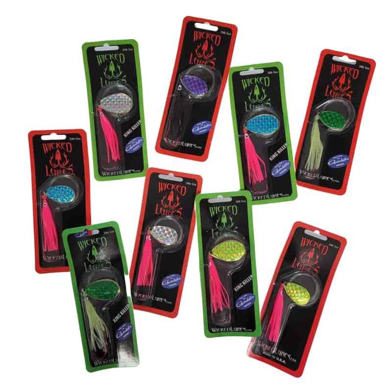 Wicked Lures King Killer ~ Pink/Silver - Willapa Marine & Outdoor