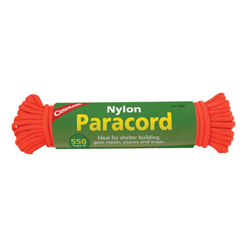 Coghlans Paracord - Neon Orange - Willapa Marine & Outdoor