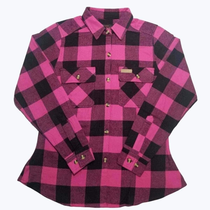 Hickory Shirt Women's Buffalo Plaid Brawny Shirt - Willapa Marine & Outdoor