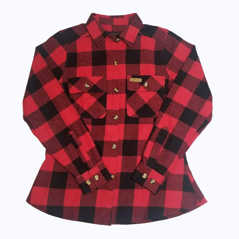 Hickory Shirt Women's Buffalo Plaid Brawny Shirt - Willapa Marine & Outdoor