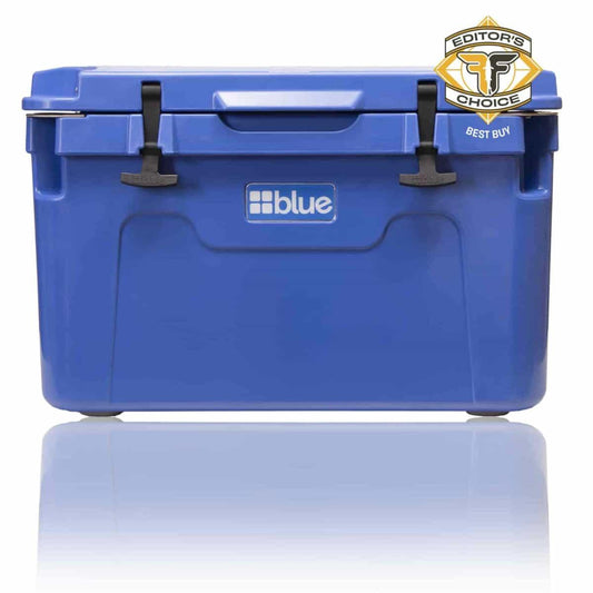 55 Quart Ice Vault Roto-Molded Cooler - Blue Coolers - Willapa Outdoor