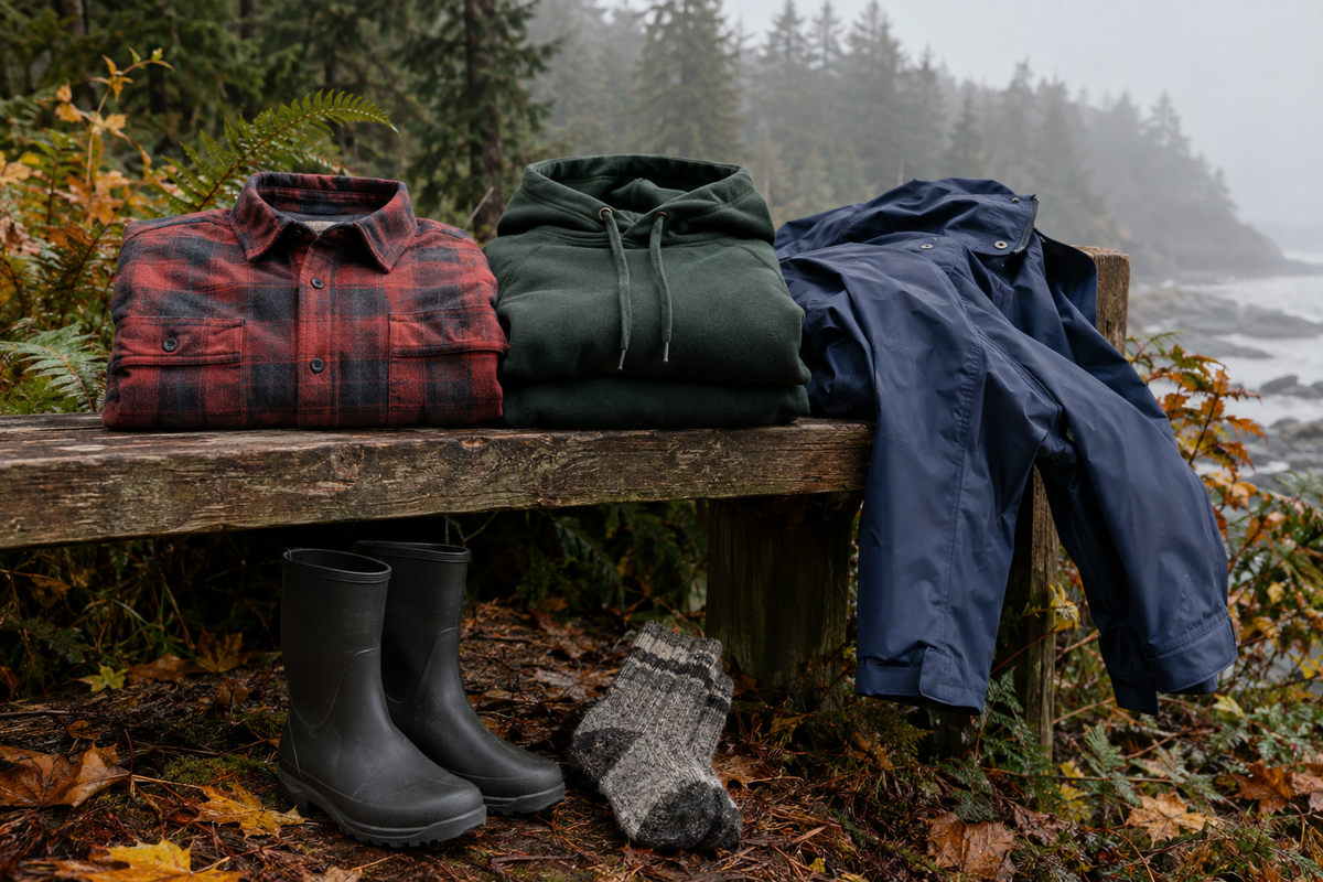Pacific Northwest fall clothing collection image