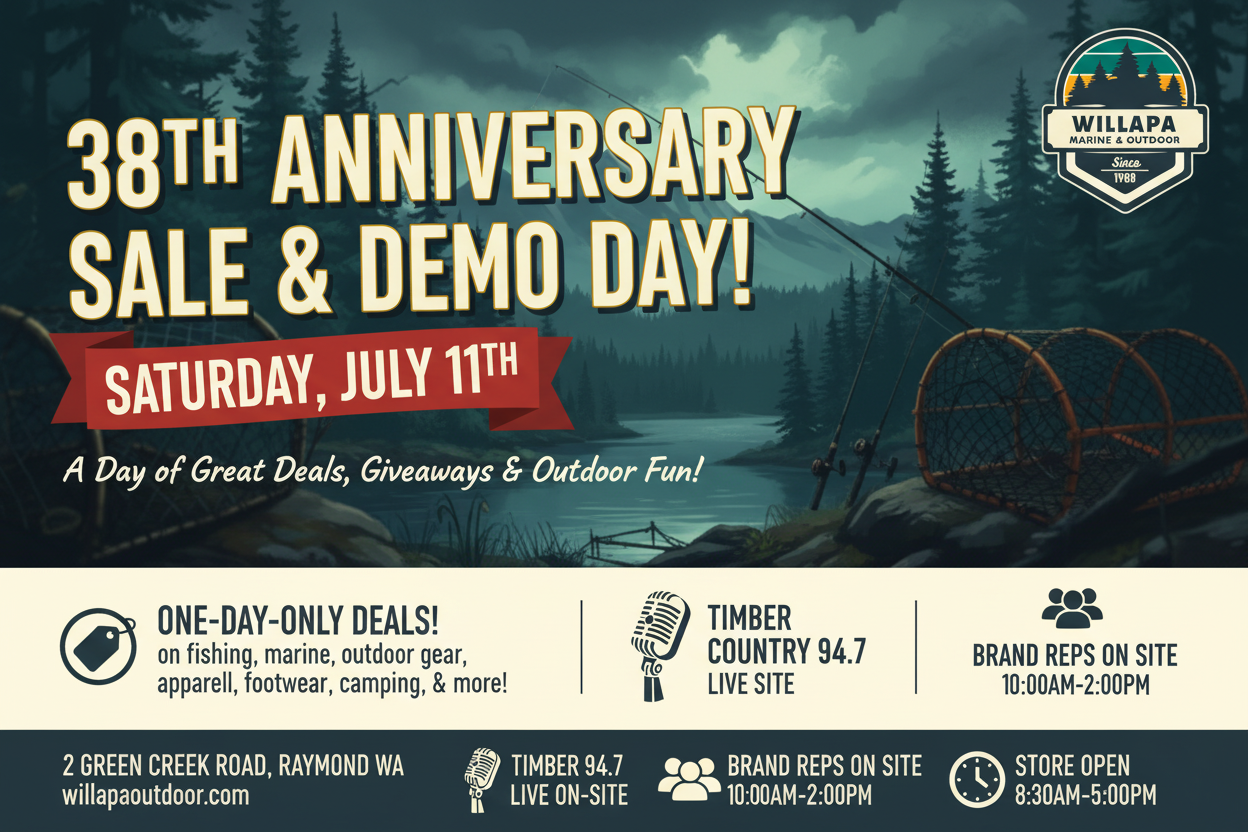 38th Anniversary Sale & Demo Day Banner