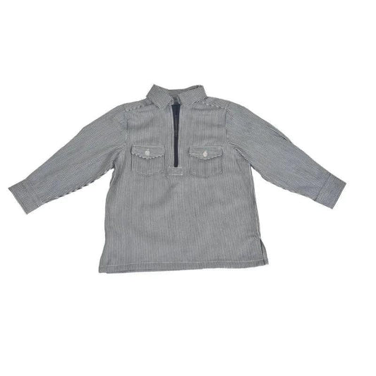 Hickory Shirt Co. Kids Long Sleeve Half-Zip Lil' Hickory Shirt - Willapa Marine & Outdoor
