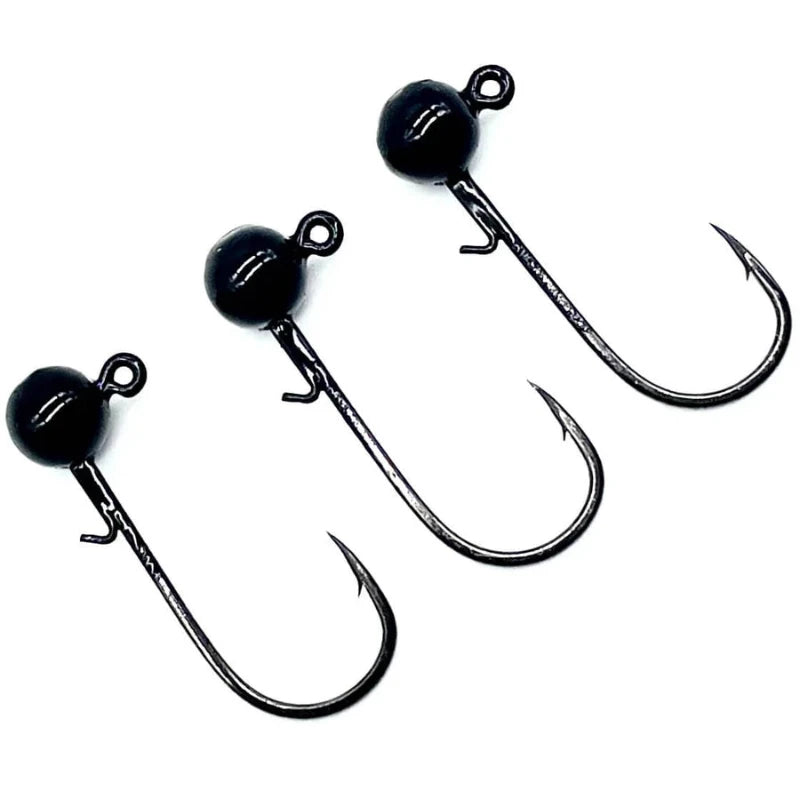 BNR Wormkeeper Jigs ~ Black - Willapa Outdoor