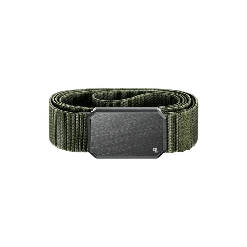 Groove Life Belt-Base Camp Green-Gun Metal-Willapa Outdoor