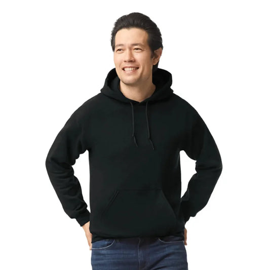 Gildan Black Hooded Sweatshirt - Willapa Outdoor