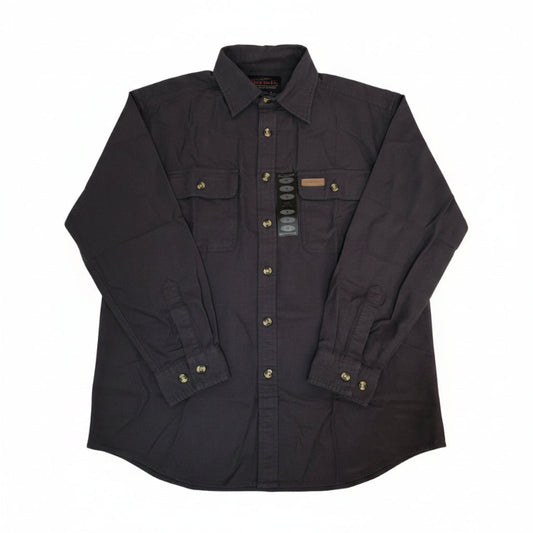 Hickory Shirt Company Chamois Men's Shirt in Charcoal