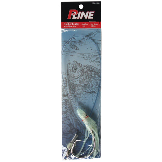 PUCCI Alaska Halibut Leader with Glow Skirt - Willapa Outdoor