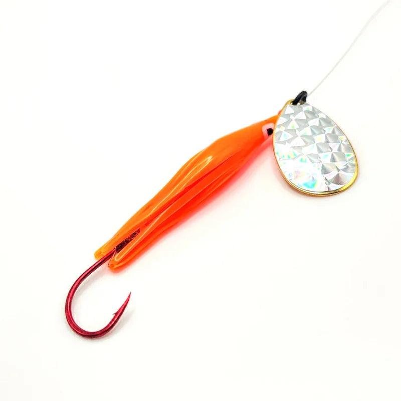 Wicked Lures Orange/Silver - Willapa Outdoor