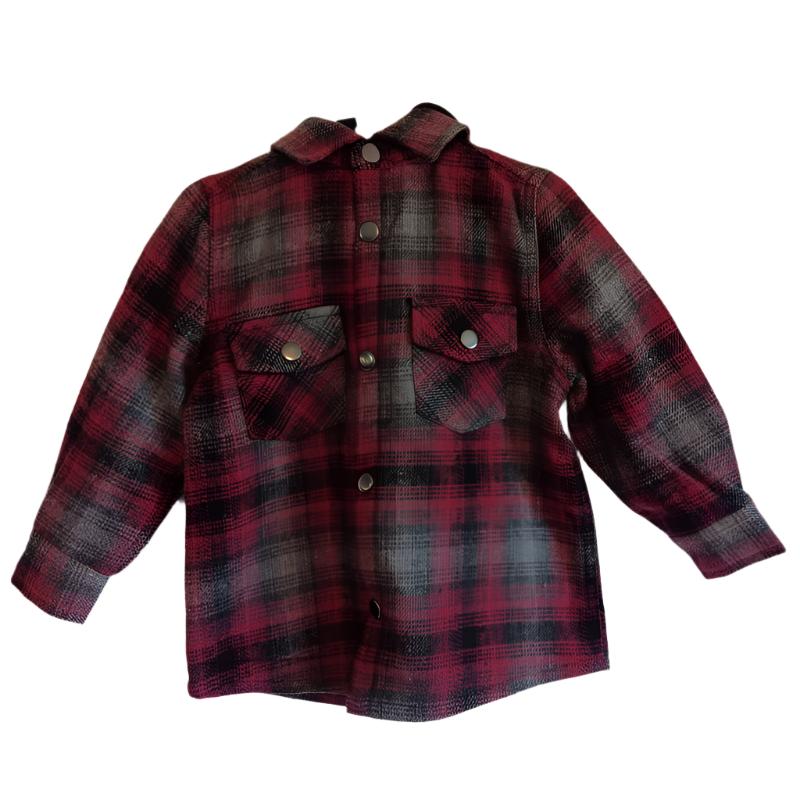 Kids Hickory Hoodie Flannels